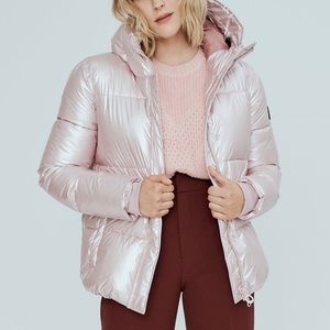 ✨HOST PICK✨ BNWT NOIZE Pink Metallic Short Puffer Jacket / Coat